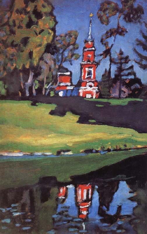 Vassily Kandinsky Red Church oil painting picture